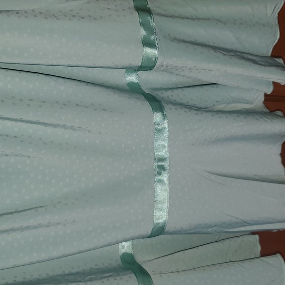 XXL Gilligan & O'Malley Luxe Woman's Nightie Cape Cod Mint Color with Panties. - Picture 4 of 9